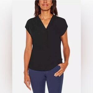 Banana Republic Ladies Short Sleeve Blouse